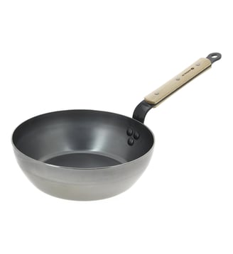 Poêle paysanne Minéral B Bois acier Ø24 cm - De Buyer - Acier