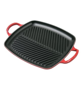 Grill Signature fonte rouge cerise 31 x 27 cm - Le Creuset - Rouge