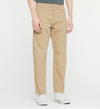 Pantalon Newel droit coton velours côtelé Carhartt WIP