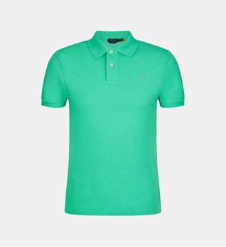 Polo droit pony coton piqué - Polo Ralph Lauren - Vert clair