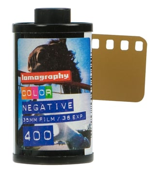 3 films négatif couleur 400 ISO 35 mm - Lomography - Multicolore