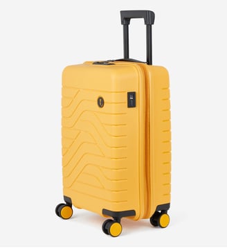 Valise trolley cabine rigide Be Young Ulisse 4R 55 cm - Bric's - Jaune foncé