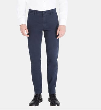 Pantalon chino tapered stretch bleu marine - Levi's - Bleu marine