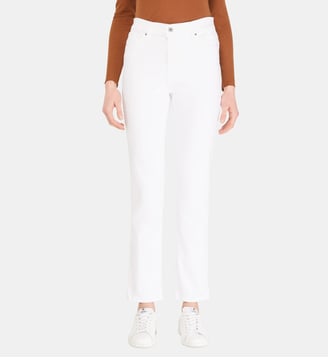 Jean droit taille haute 724 - Levi's - Blanc