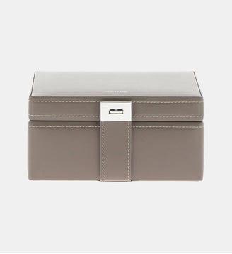 Petite boite à bijoux en cuir - Le Tanneur - Brun