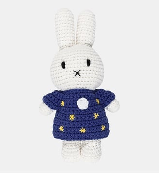 Miffy en crochet illustration La nuit étoilée de Van Gogh - RMN - Multicolore