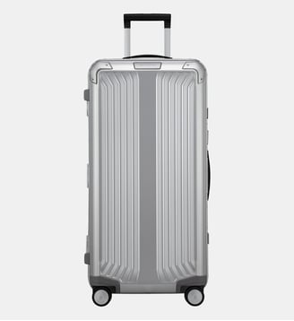 Valise rigide Lite-box Alu/A111 4R 80 cm - Samsonite - Argent