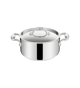 Faitout Accademia Lagofusion inox Ø20 cm + couvercle - Lagostina - Acier