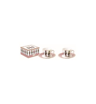 Lot de 2 tasses en coffret - Easy Life - Multicolore