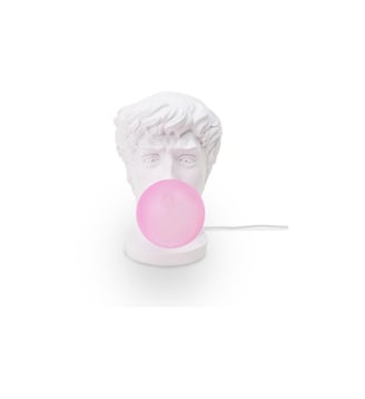 Lampe à poser Wonder times résine H40,5 cm - Seletti - Blanc