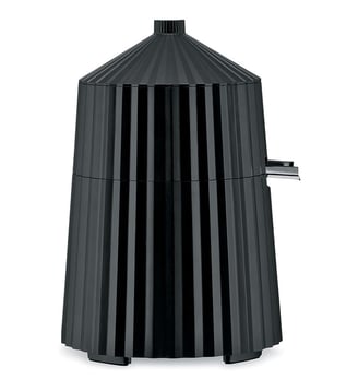 Presse-agrumes électrique Plissé en résine noire - Alessi - Noir