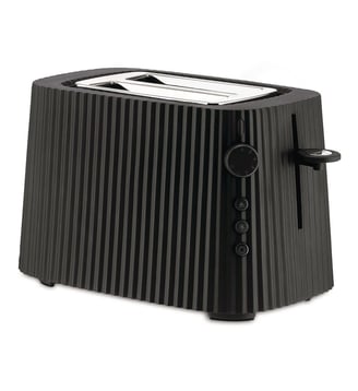 Grille pain Plissé en résine noire - Alessi - Noir