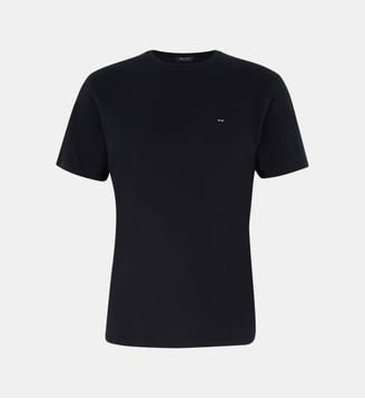 T-shirt droit en coton - Eden Park - Noir