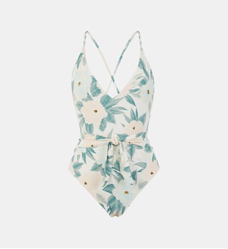 Maillot de bain 1 pièce Sandy Babe - Billabong - Rose et vert