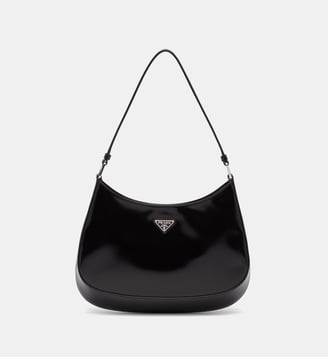 Sac à main Cleo en cuir - Prada - Noir