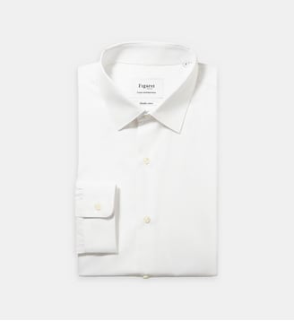Chemise Je t'aime brodée - Figaret - Blanc