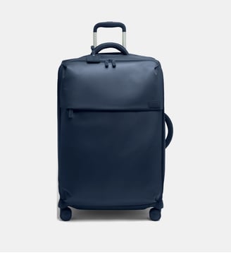 Valise Plume Long Trip 4R 70 cm - Lipault - Bleu foncé