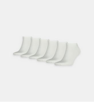 Lot de 6 paires de socquettes unies - Tommy Hilfiger - Blanc
