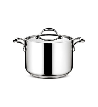Marmite avec couvercle Accademia Lagofusion inox 22 cm 5,3L - Lagostina - Acier
