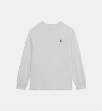 T-shirt manches longues en coton - Polo Ralph Lauren - Blanc