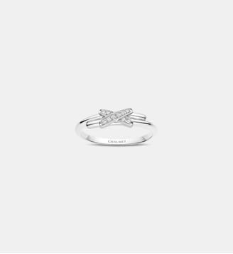 Bague en or blanc et diamants - Chaumet - Or blanc