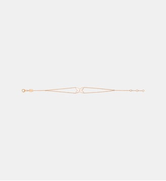 Bracele en or rose nacre et diamant - Chaumet - Or rose