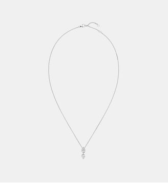 Pendentif en or blanc et diamants - Chaumet - Argent