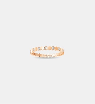 Bague en or rose et diamants - Chaumet - Or rose