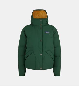 Doudoune W's Downdrift recyclée capuche - Patagonia - Bleu foncé