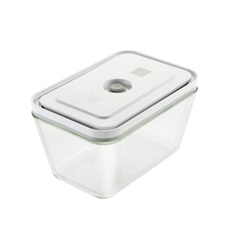 Boîte sous vide verre taille L rectangulaire - Zwilling - Blanc