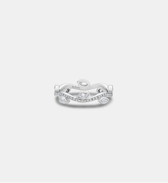 Alliance en platine et diamants - De Beers London - Platine