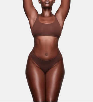 Brassière Fits EV Scoop - Skims - Marron foncé