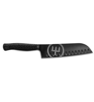 Couteau Santoku tranchant Performer noir 17 cm - Wüsthof - Noir