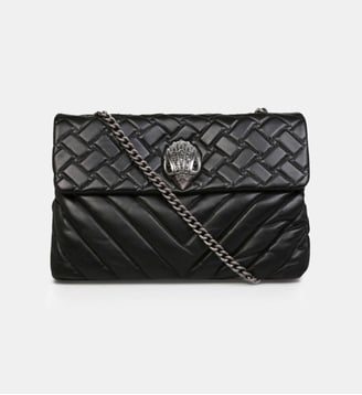 Sac à main Xxl Kensington en cuir - Kurt Geiger London - Noir