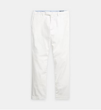 Pantalon slim en sergé stretch - Polo Ralph Lauren - Écru