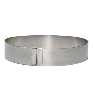 Cercle gradué extensible de Ø18 à Ø36 cm en inox - De Buyer - Acier