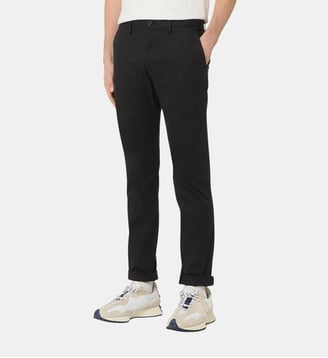 Pantalon chino Bleeker 1985 droit coton stretch - Tommy Hilfiger - Noir