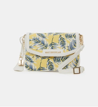 Sac à main Kiribati Fantasia feutrine - Mac Douglas - Jaune moyen