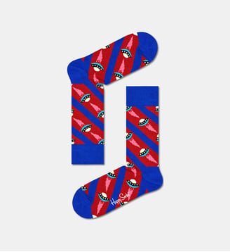 Chaussettes Ovni - Happy Socks - Rouge foncé