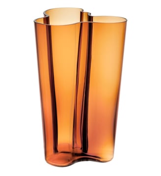 Vase Alvar Aalto 25 cm en verre soufflé cuivre - Iittala - Cuivre