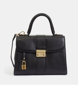 Sac cabas Rivoli Romy cuir grainé - Mac Douglas - Noir
