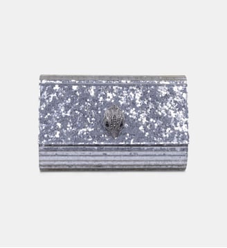 Sac pochette Party à sequins - Kurt Geiger London - Argent