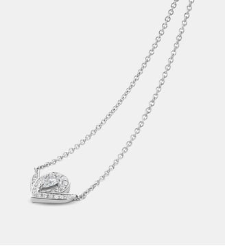 Pendentif Joséphine Aigrette - Or blanc, diamants - Chaumet - Or blanc