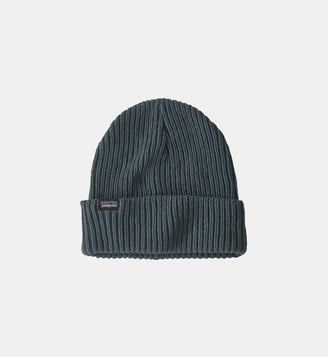 Bonnet Fishermans Rolled maille recyclée - Patagonia - Vert foncé