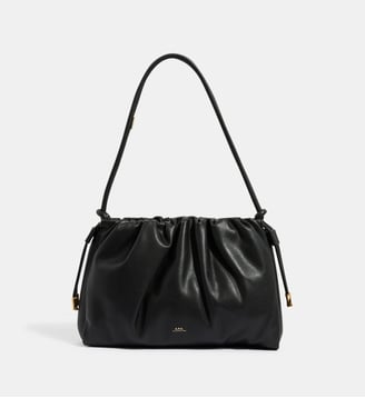 Sac seau Ninon cuir - A.P.C. - Bordeaux