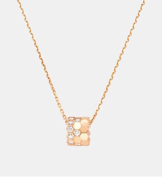 Pendentif Bee My Love, or rose, diamants - Chaumet - Or rose