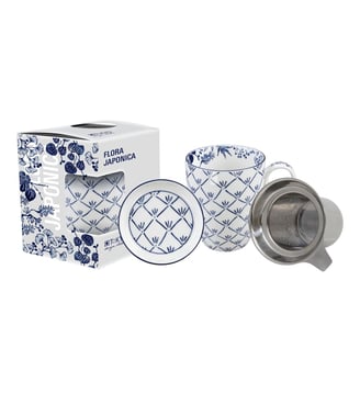 Coffret 1 mug - Tokyo Design Studio - Blanc et bleu