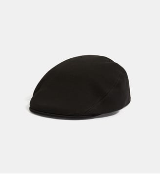 Béret unisexe coton piqué - Lacoste - Noir