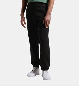 Jogging droit molletonné - Lacoste - Noir