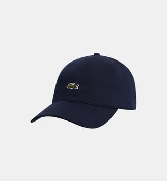Casquette unie coton - Lacoste - Bleu foncé